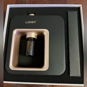 Brand new loxim aroma diffuser black and rose gold